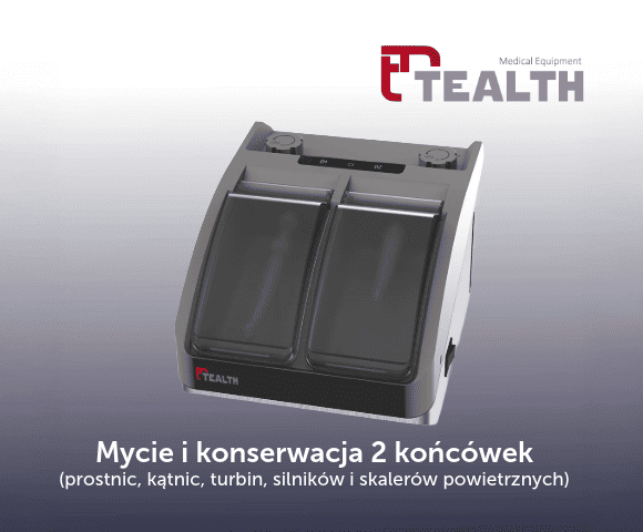 System smarowania i mycia końcówek e-Sani.