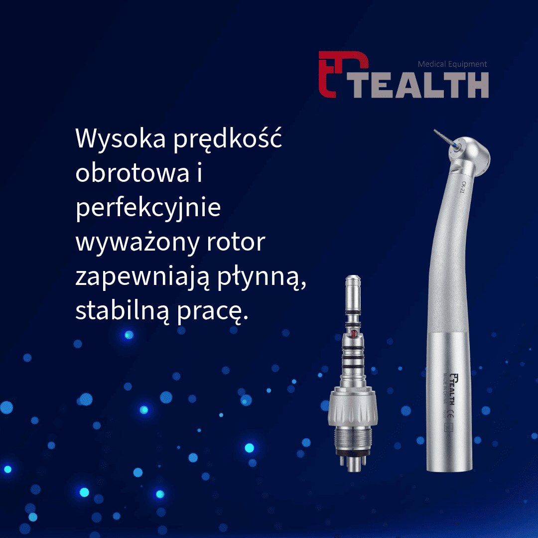 Turbiny stomatologiczne TEALTH