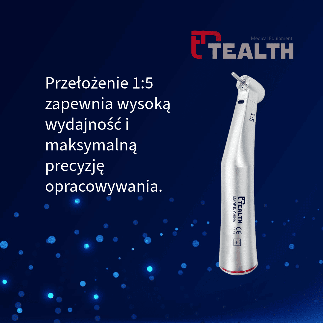 Kątnica stomatologiczna 1:5 TEALTH