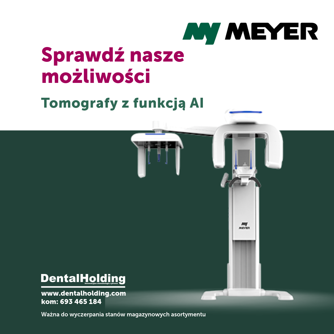 Pantomografy, 3D CBCT, rtg, radiowizjografia, unity stomatologiczne, skalery PTA, piaskarki, autoklawy, sterylizacja, skanery, implanty, biomateriały