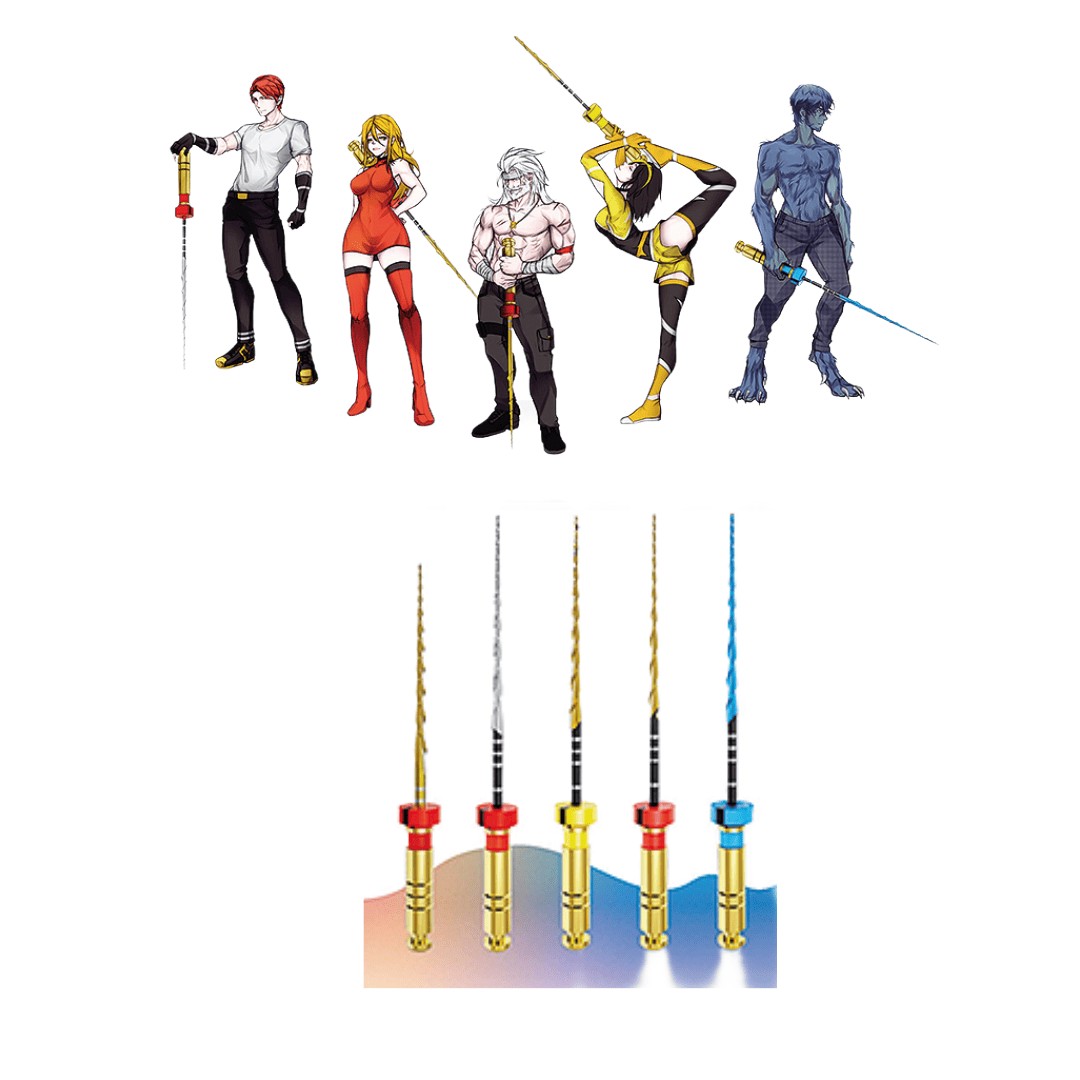 Re Treaty Dental-Perfect narzędzia do powtórnego leczenia kanałowego