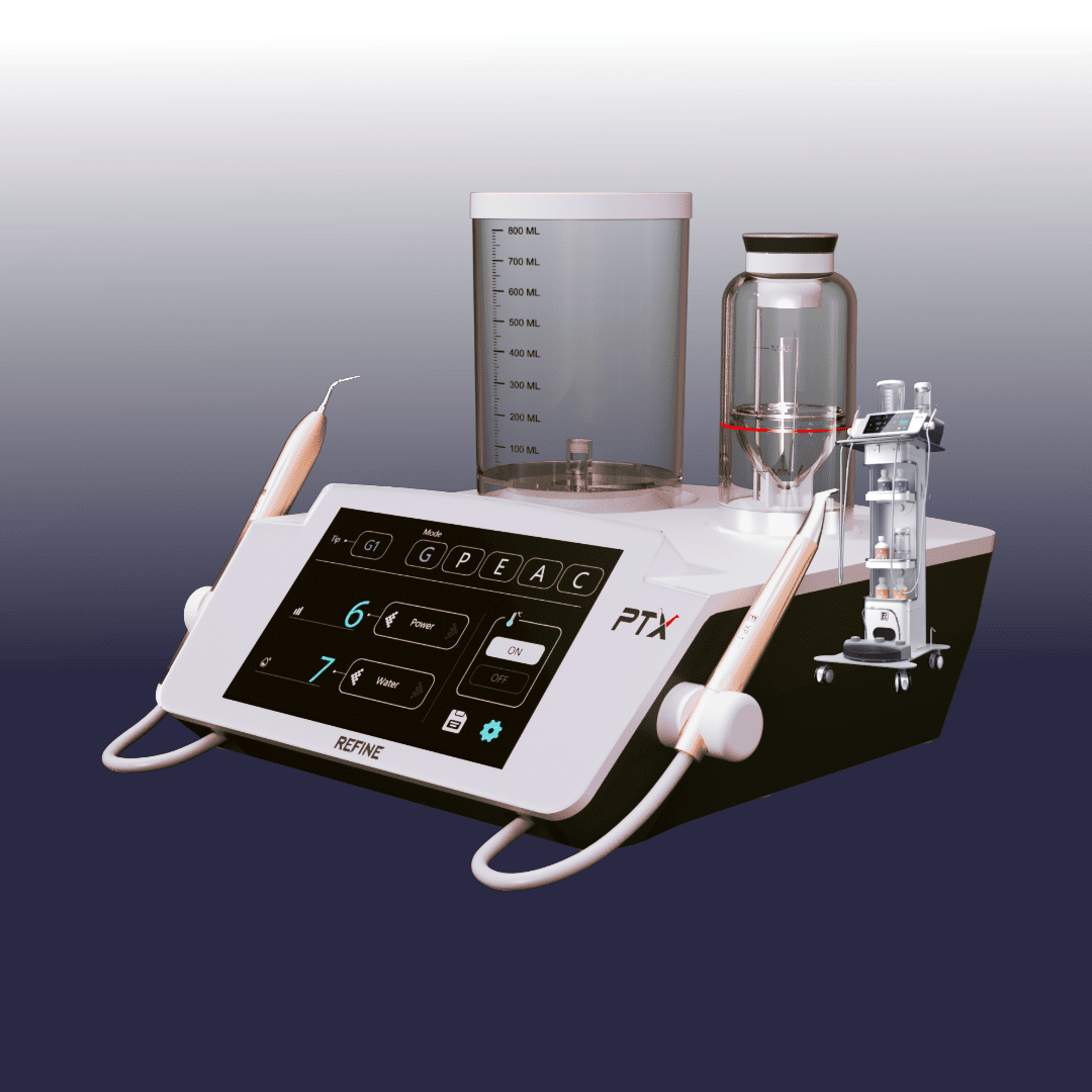 Refine PTX system profilaktyki stomatologicznej ze skalerem i piaskarką