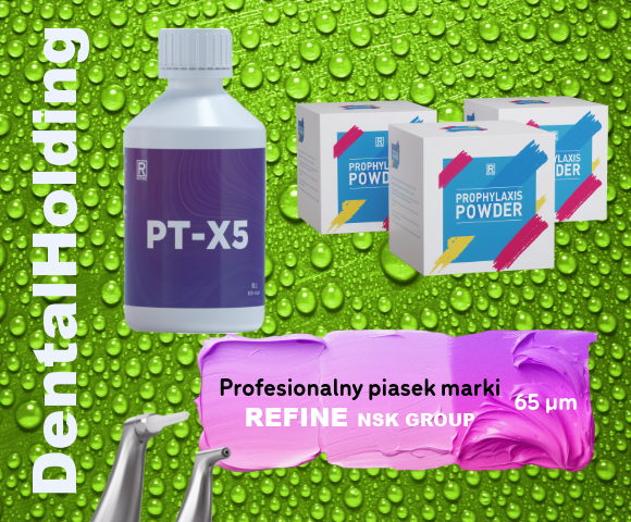 Proszek do piaskarki PT-X5 – piasek do profilaktyki zębów naddziąsłowej