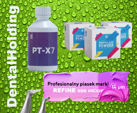 Proszek do piaskarki PT-X7 – piasek do profilaktyki zębów