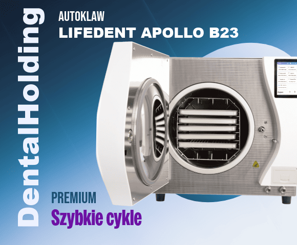 Autoklaw LIFEDENT APOLLO B23 do gabinetów stomatologicznych klasy B