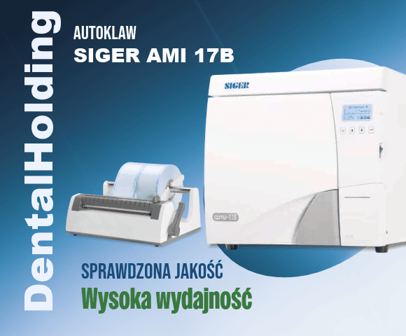 Autoklaw SIGER AMI 17B do gabinetów stomatologicznych klasy B