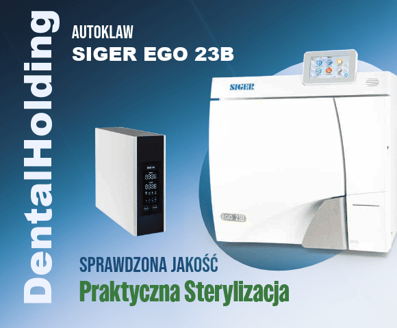 Autoklaw SIGER EGO 23B do gabinetów stomatologicznych klasy B