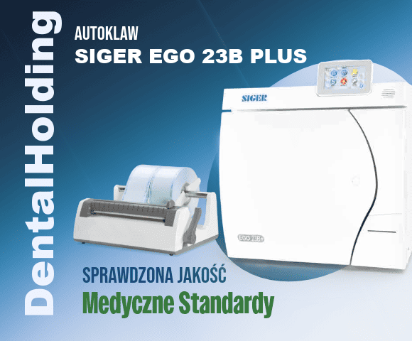 Autoklaw SIGER EGO 23B PLUS do gabinetów stomatologicznych klasy B