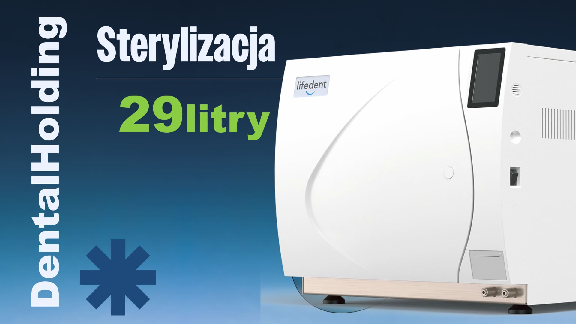 Autoklaw LIFEDENT - model 29 litrów