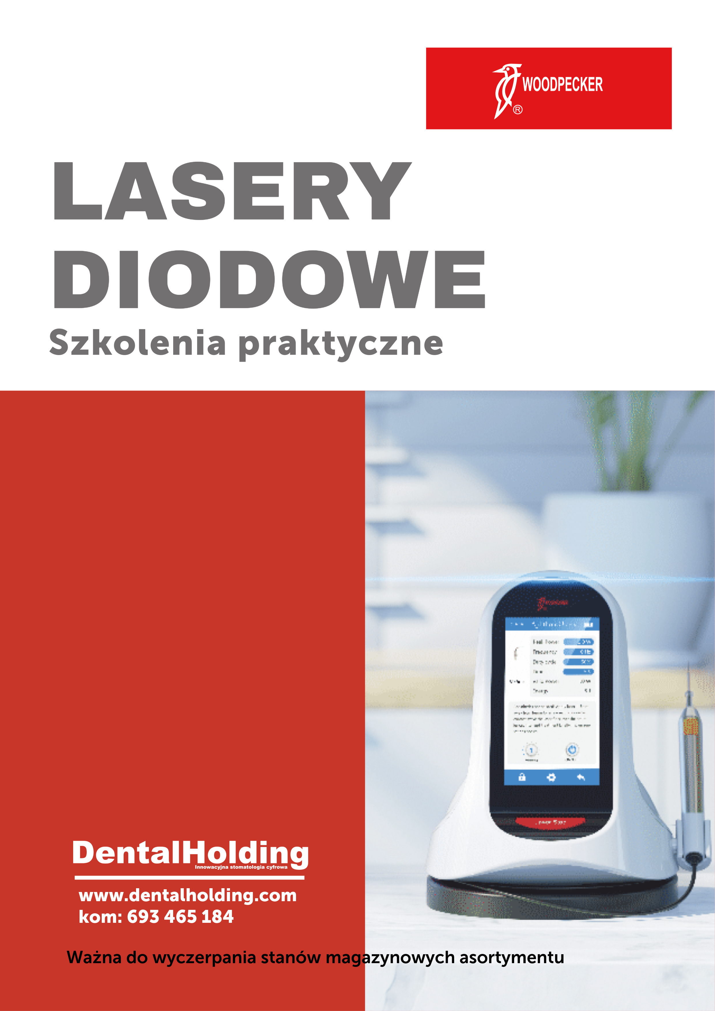 Pantomografy, 3D CBCT, rtg, radiowizjografia, unity stomatologiczne, skalery PTA, piaskarki, autoklawy, sterylizacja, skanery, implanty, biomateriały