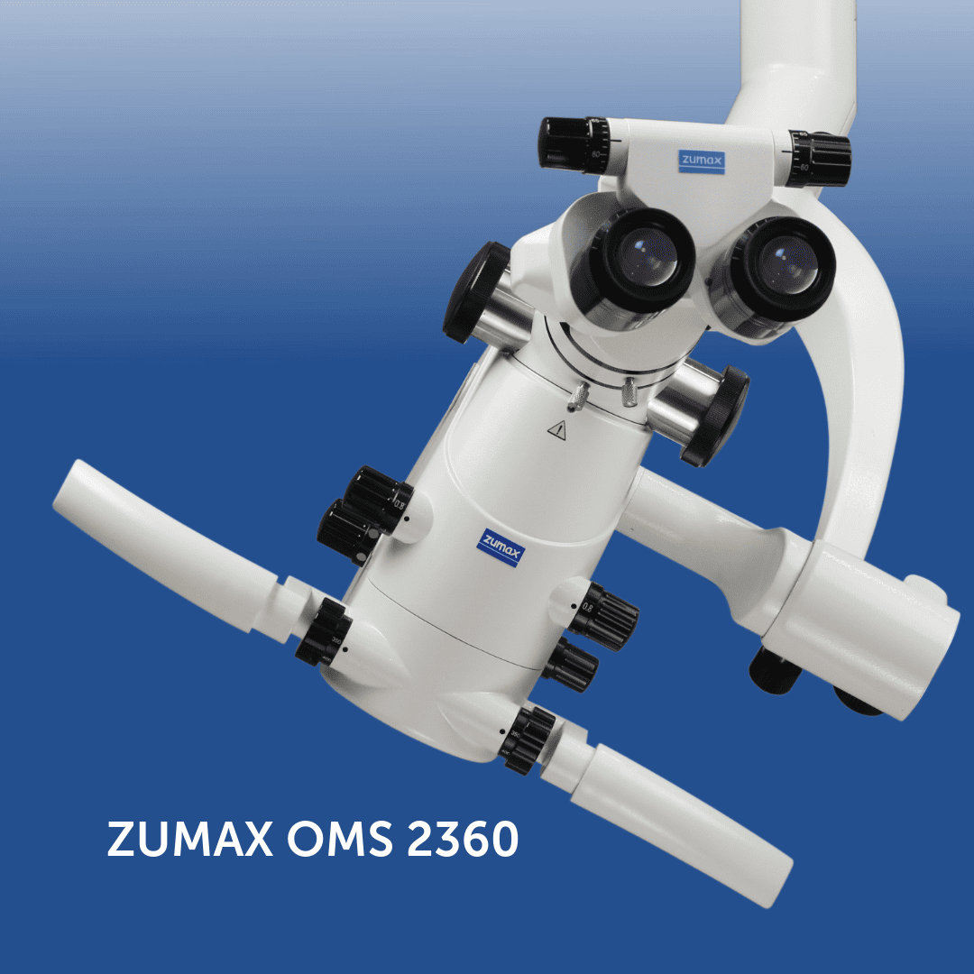 Mikroskop stomatologiczny ZUMAX OMS 2360 – zaawansowana optyka, stabilne ramię i oświetlenie LED do precyzyjnych zabiegów