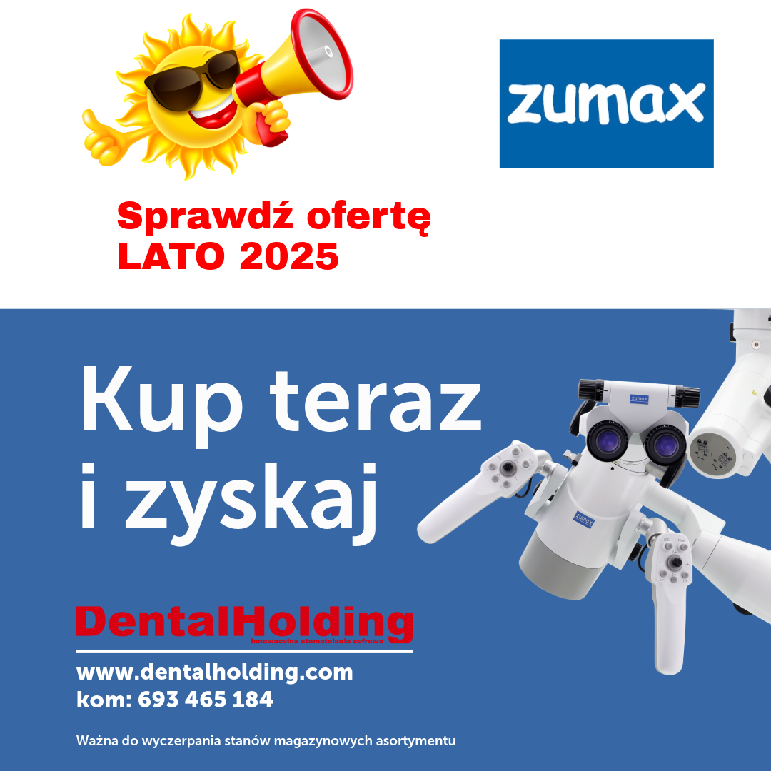 Pantomografy, 3D CBCT, rtg, radiowizjografia, unity stomatologiczne, skalery PTA, piaskarki, autoklawy, sterylizacja, skanery, implanty, biomateriały