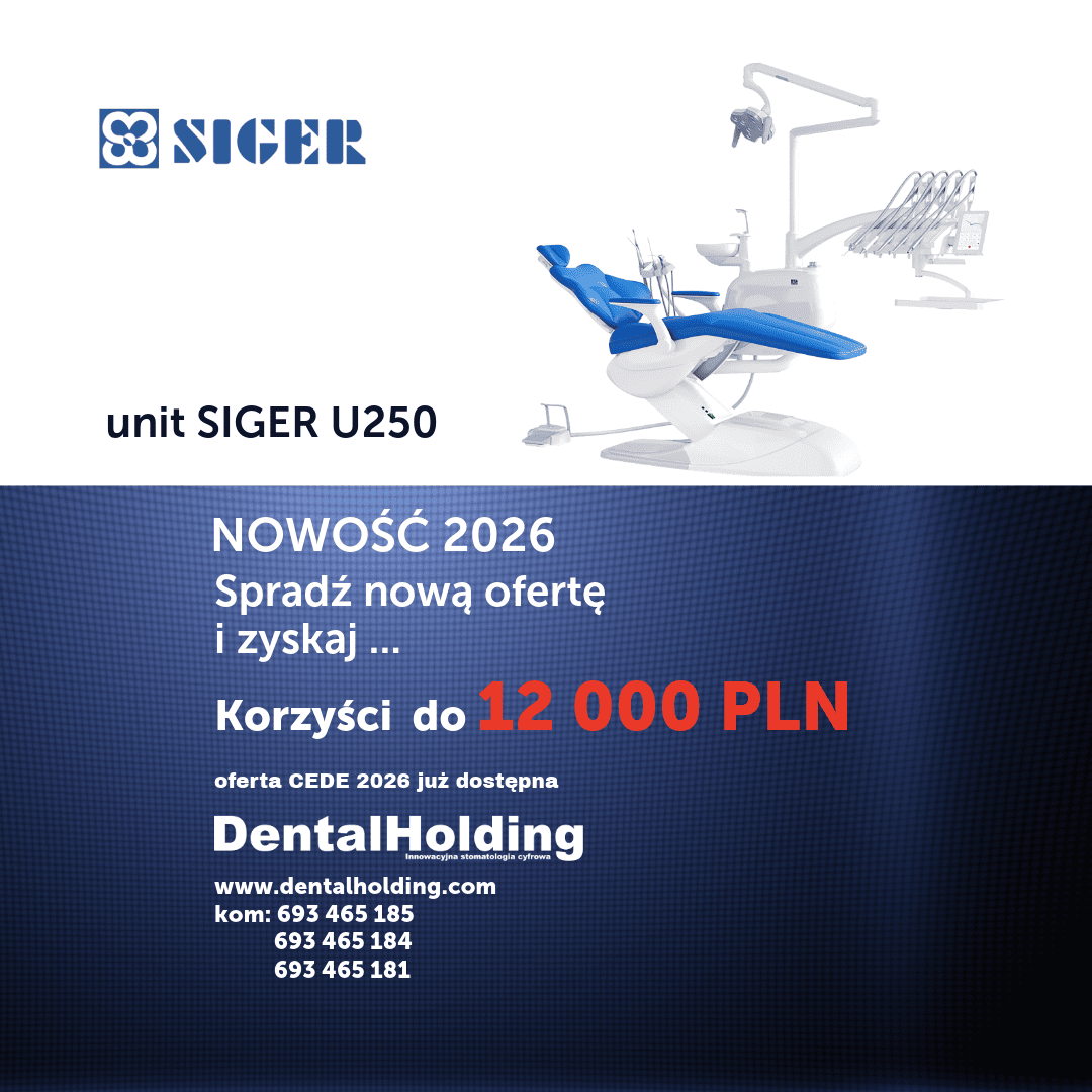 Unit stomatologiczny SIGER U250 – fotel dentystyczny do nowoczesnego gabinetu