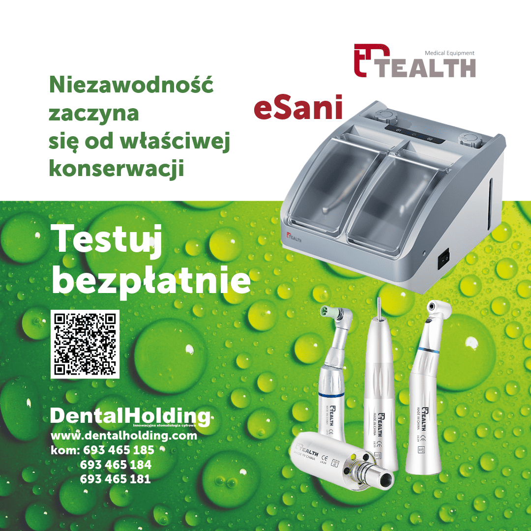 Końcówki zestawy Tealth i system konserwacji eSani.