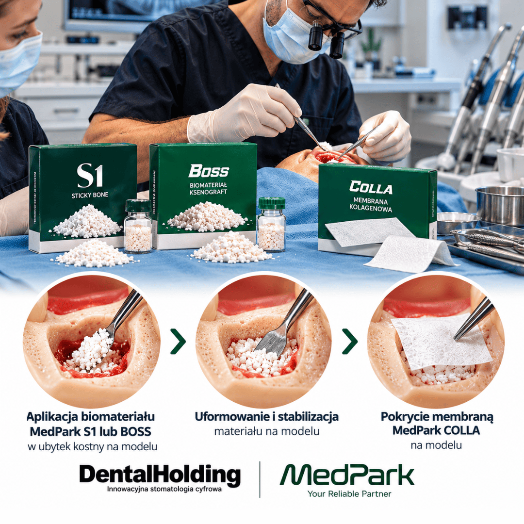 Program wdrożeniowy biomateriałów MEDPARK DentalHolding